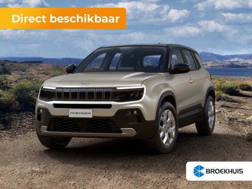 Jeep Avenger e-Hybrid Summit | Apple Carplay/Android Auto|telefoonintegratie premium | Fix&Go bandenreparaties... ActivLease financial lease
