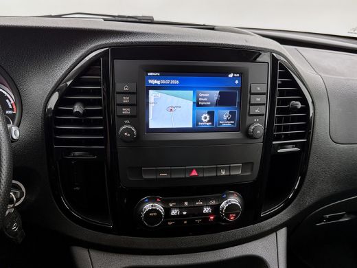 Mercedes-Benz eVito eVito Lang 66 kWh DC 266km WLTP Snelladen Dubbele cabine Led Schuifdeur L+R Navigatie Cruise control ActivLease financial lease