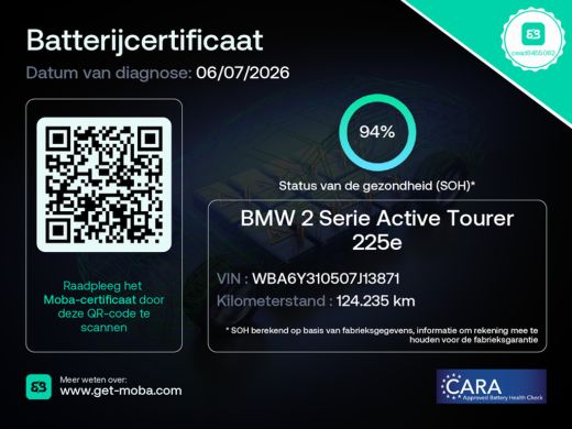 BMW 2 Serie Active Tourer 225xe iPerformance High Executive leer | sportint | schuifd | head up | camera | led ActivLease financial lease