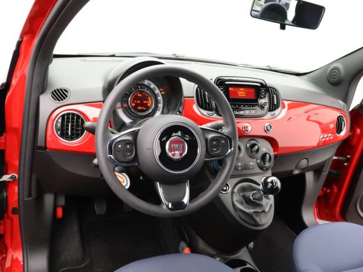 Fiat 500 1.0 Hybrid Cult Lage KM | Airco | Bluetooth Telefoonverbinding ActivLease financial lease