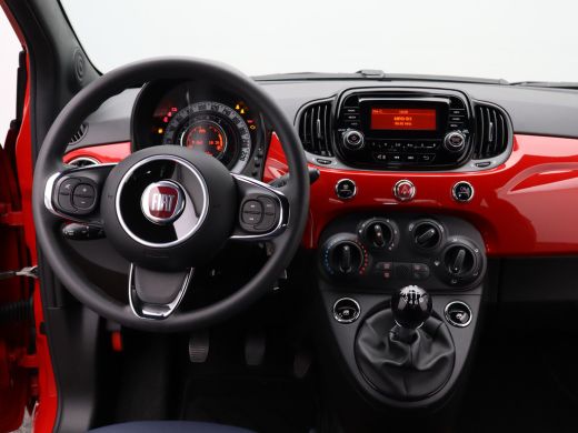 Fiat 500 1.0 Hybrid Cult Lage KM | Airco | Bluetooth Telefoonverbinding ActivLease financial lease
