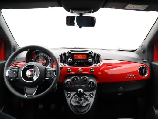 Fiat 500 1.0 Hybrid Cult Lage KM | Airco | Bluetooth Telefoonverbinding ActivLease financial lease