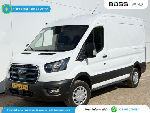 Ford E-Transit 68 kWh 184PK L2H2 316km WLTP 96,6% (SOH) Climate Control Cruise Control CarPlay Navigatie Parkeer... ActivLease financial lease