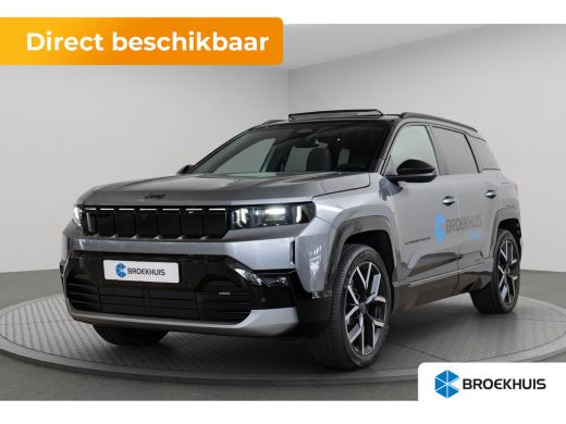 Jeep Compass Full Electric First Edition | Warmtepomp | Panoramadak | Premium Pack | 360 gr. Camera | Stoel & ... ActivLease financial lease