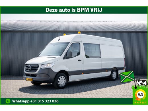 Mercedes-Benz Sprinter 314 CDI L3H2 | DC | Dubbele Cabine | Mixto | Automaat | 1e Eigenaar | Mbux | Cruise | Climatronic ActivLease financial lease