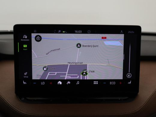 Skoda Enyaq iV 80 SOH 93% + LEDER | PANORAMA | TREKHAAK | 21 INCH | ADAPTIVE CRUISE | CAMERA | STOELVERW. | MATR... ActivLease financial lease