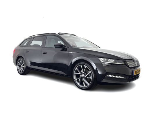 Skoda Superb Combi 1.4 TSI iV Sportline Business (Plug-in) (INCL-BTW) Aut. *PANO | LEATHER-ALCANTARA | FULL-LE... ActivLease financial lease