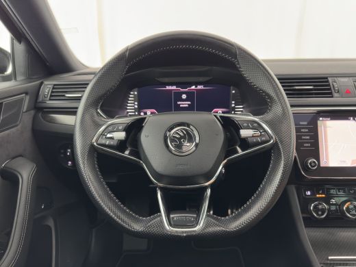 Skoda Superb Combi 1.4 TSI iV Sportline Business (Plug-in) (INCL-BTW) Aut. *PANO | LEATHER-ALCANTARA | FULL-LE... ActivLease financial lease