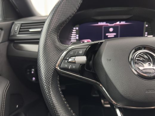 Skoda Superb Combi 1.4 TSI iV Sportline Business (Plug-in) (INCL-BTW) Aut. *PANO | LEATHER-ALCANTARA | FULL-LE... ActivLease financial lease