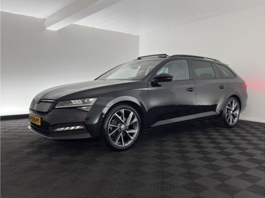 Skoda Superb Combi 1.4 TSI iV Sportline Business (Plug-in) (INCL-BTW) Aut. *PANO | LEATHER-ALCANTARA | FULL-LE... ActivLease financial lease