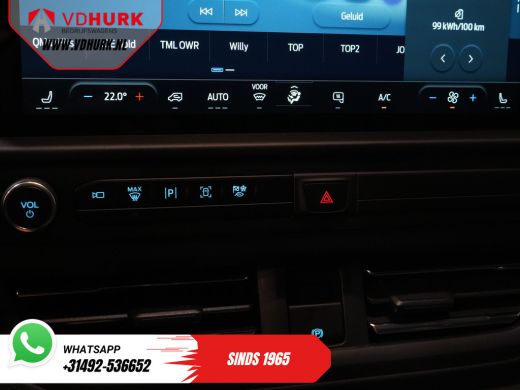 Ford E-Transit Custom L2 Limited 330 km WLTP LED/ Adapt.Cruise/ Standkachel/ Stoelverw./ Frontlip/ Sidebars/ Raptor/ Be... ActivLease financial lease