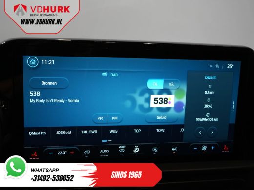Ford E-Transit Custom L2 Limited 330 km WLTP LED/ Adapt.Cruise/ Standkachel/ Stoelverw./ Frontlip/ Sidebars/ Raptor/ Be... ActivLease financial lease