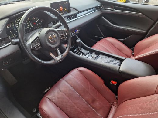 Mazda 6 2.0 SkyActiv-G 165 Sportive | Red Leder | Apple Carplay | Stoel verwarming en koeling | Adaptive ... ActivLease financial lease