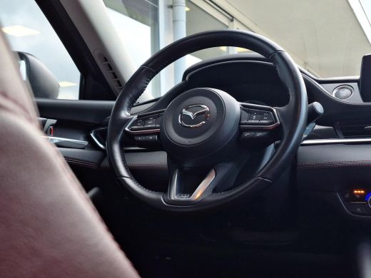 Mazda 6 2.0 SkyActiv-G 165 Sportive | Red Leder | Apple Carplay | Stoel verwarming en koeling | Adaptive ... ActivLease financial lease