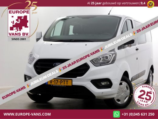 Ford Transit Custom 2.0 TDCI 130pk L2H1 Trend D.C. Airco/Trekhaak 2800kg 02-2019 ActivLease financial lease