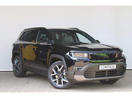 Jeep Compass First Edition | 8 Jaar garantie | Warmtepomp | Panoramadak | Stoelverwarming | Matrix LED | Camera | ActivLease financial lease