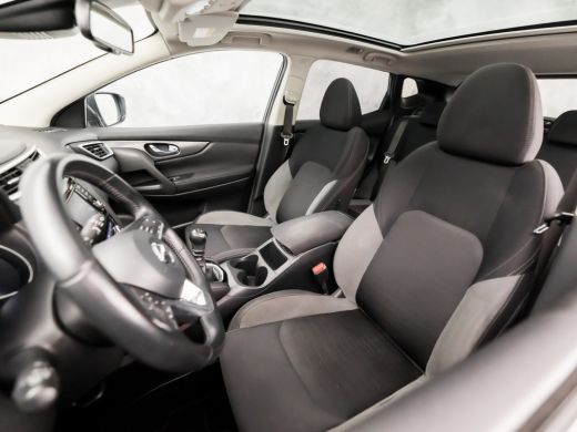 Nissan QASHQAI 1.2 N-Connecta (PANORAMADAK, NAVIGATIE, 360 CAMERA, GETINT GLAS, KEYLESS, SPORTSTOELEN, CRUISE, P... ActivLease financial lease