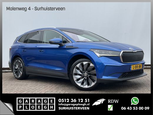 Skoda Enyaq iV 80 SOH 92.5% First Edition Leer Stoel/StuurVerw+Elektr Carplay Adapt.Cruise Sportline ActivLease financial lease