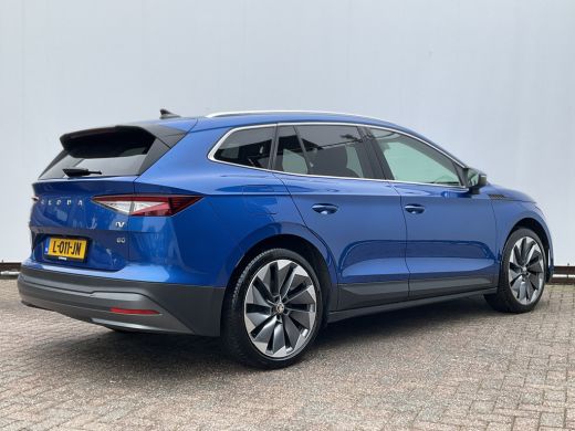 Skoda Enyaq iV 80 SOH 92.5% First Edition Leer Stoel/StuurVerw+Elektr Carplay Adapt.Cruise Sportline ActivLease financial lease