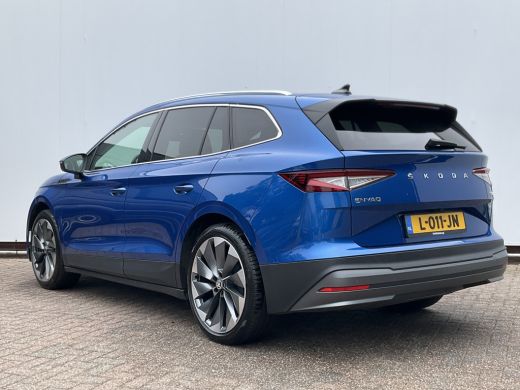 Skoda Enyaq iV 80 SOH 92.5% First Edition Leer Stoel/StuurVerw+Elektr Carplay Adapt.Cruise Sportline ActivLease financial lease