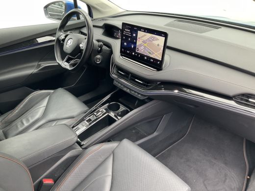 Skoda Enyaq iV 80 SOH 92.5% First Edition Leer Stoel/StuurVerw+Elektr Carplay Adapt.Cruise Sportline ActivLease financial lease