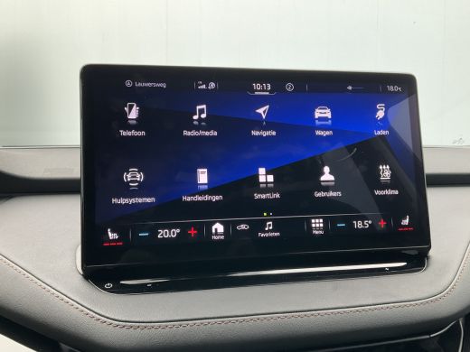 Skoda Enyaq iV 80 SOH 92.5% First Edition Leer Stoel/StuurVerw+Elektr Carplay Adapt.Cruise Sportline ActivLease financial lease