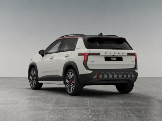 Skoda Epiq First Edition 56 kWh | 20'' Velgen 'Macaw Aero' | Accenten 'Navajo Orange' | Stoel/Stuurverwarmin... ActivLease financial lease