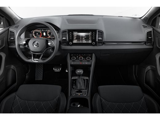 Skoda Karoq 1.5 TSI 7-DSG 150pk Sportline | Navi by App | Keyless | 18" | Stuur & Stoelverwarming | Parkeerhu... ActivLease financial lease