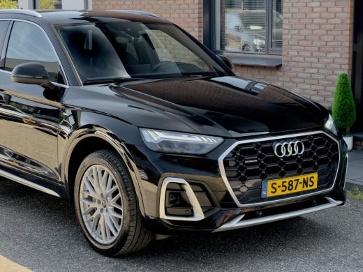 Audi Q5 55 TFSI e AUT7 S-LINE EDITION PANODAK LEDER NAVI CAMERA DIGI-DASH APPLE-CARPLY LED LMV PDC  NIEUW... ActivLease financial lease