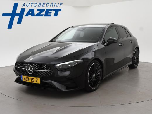 Mercedes-Benz A-Klasse 180 STAR EDITION AMG LINE LIMITED + PANORAMA | SFEERVERLICHTING | 19 INCH LMV | CAMERA ActivLease financial lease