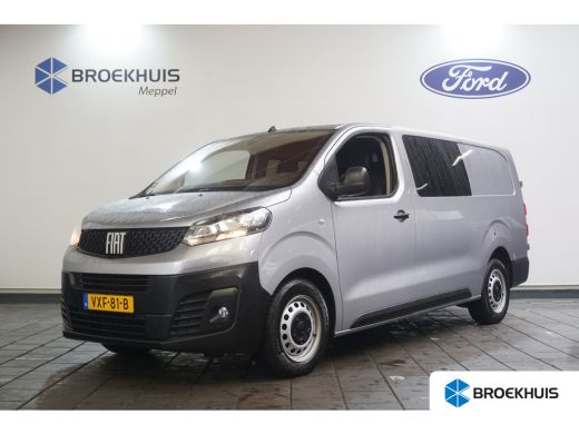 Fiat Scudo 2.0 MultiJet 145 L3 Dubbel Cabine | Bijrijdersstoel | Camera | Trekhaak | Dode Hoek Detectie | Fi... ActivLease financial lease
