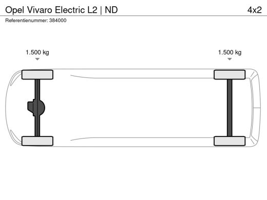 Opel Vivaro-e Electric L2 | ND | Elektrisch bedienbare en verwarmde buitenspiegels | Ge&iuml;soleerde comfort scheid... ActivLease financial lease