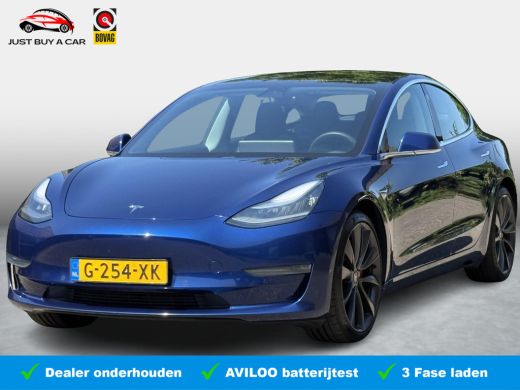Tesla Model 3 Performance AWD 75 kWh SOH 87,4% / Autopilot / 463 PK / Performance / 20'' LMV / Panoramadak / 3 ... ActivLease financial lease