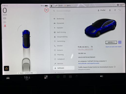 Tesla Model 3 Performance AWD 75 kWh SOH 87,4% / Autopilot / 463 PK / Performance / 20'' LMV / Panoramadak / 3 ... ActivLease financial lease