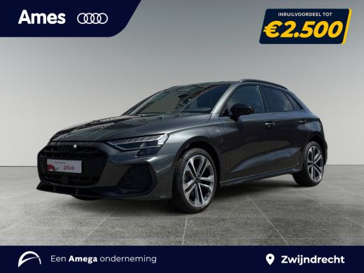 Audi A3 Sportback 40 204pk TFSI e S edition Trekhaak | Leder valcona rode stiksel | Achteruitrijcamera ActivLease financial lease