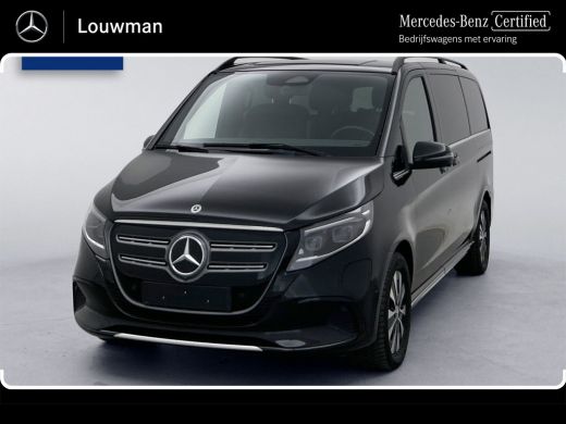 Mercedes-Benz EQV 300 L2 90kWh 7 persoons Leder Elektr schuifdeuren AMG line 360 camera ActivLease financial lease