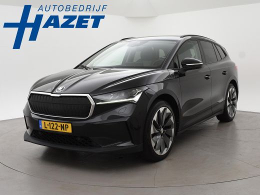 Skoda Enyaq iV 60 FIRST EDITION + CHRYSTAL LIGHTNING | 21 INCH | ADAPTIVE CRUISE | MEMORY | SFEERVERLICHTING ActivLease financial lease