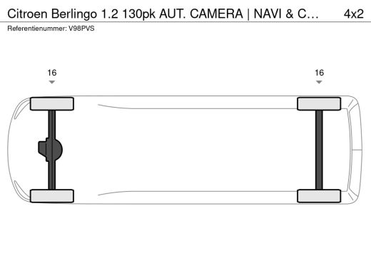 Citroën Berlingo 1.2 130pk AUT. CAMERA | NAVI & CARPLAY | ALLE MILIEUZONES ActivLease financial lease