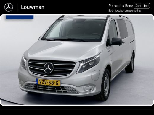 Mercedes-Benz eVito Extra Lang 66 kWh DC 5 persoons 266km WLTP Schuifdeur L+R Camera Navigatie Camera Dubbele cabine ActivLease financial lease