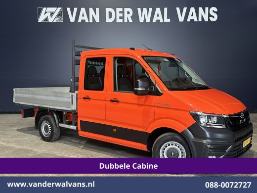Volkswagen Crafter 2.0 177pk Pick Up Dubbele Cabine 3500kg Trekhaak Open Laadbak Euro6 Airco | 6-Zits | Camera | Nav... ActivLease financial lease