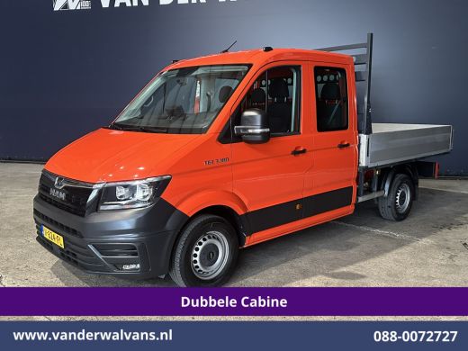 Volkswagen Crafter 2.0 177pk Pick Up Dubbele Cabine 3500kg Trekhaak Open Laadbak Euro6 Airco | 6-Zits | Camera | Nav... ActivLease financial lease