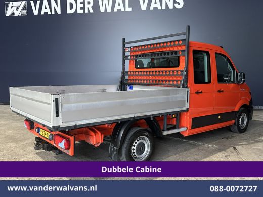 Volkswagen Crafter 2.0 177pk Pick Up Dubbele Cabine 3500kg Trekhaak Open Laadbak Euro6 Airco | 6-Zits | Camera | Nav... ActivLease financial lease