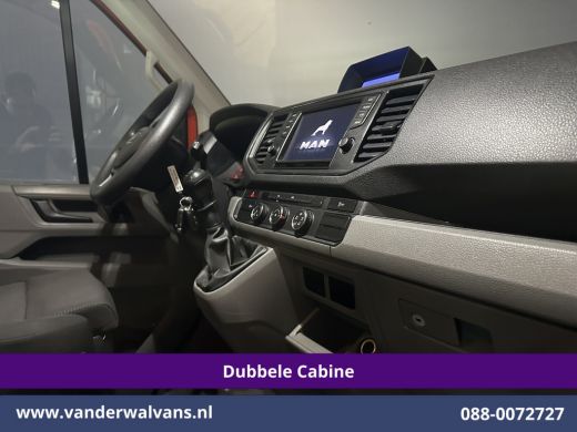 Volkswagen Crafter 2.0 177pk Pick Up Dubbele Cabine 3500kg Trekhaak Open Laadbak Euro6 Airco | 6-Zits | Camera | Nav... ActivLease financial lease