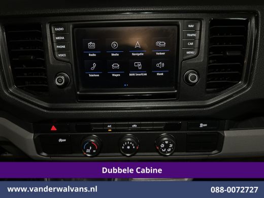 Volkswagen Crafter 2.0 177pk Pick Up Dubbele Cabine 3500kg Trekhaak Open Laadbak Euro6 Airco | 6-Zits | Camera | Nav... ActivLease financial lease