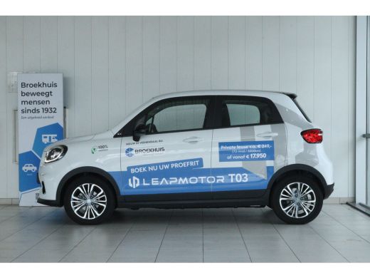 Leapmotor T03 Design 37.3 kWh | TEST HEM NU | Adapt. Cruise | Panoramadak | Camera | Dodehoekdetectie | Navi | ... ActivLease financial lease