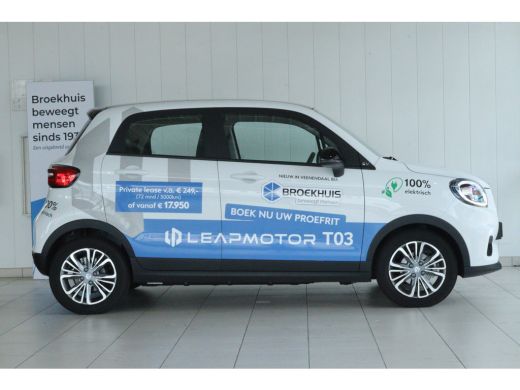 Leapmotor T03 Design 37.3 kWh | TEST HEM NU | Adapt. Cruise | Panoramadak | Camera | Dodehoekdetectie | Navi | ... ActivLease financial lease