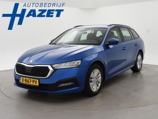 Skoda Octavia Combi 1.0 TSI RACE BLUE + WEGKL. TREKHAAK | VIRTUAL COCKPIT | APPLE CARPLAY | NAVIGATIE | LED ActivLease financial lease