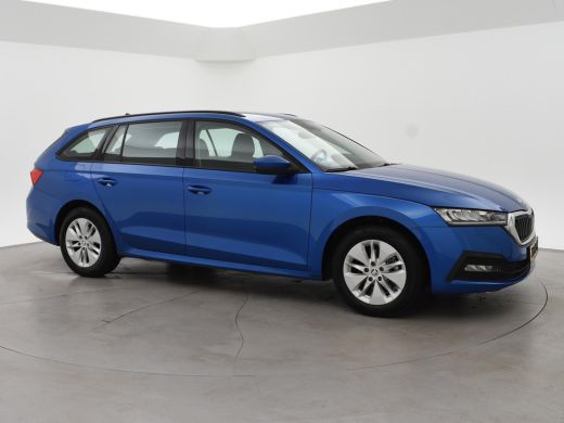 Skoda Octavia Combi 1.0 TSI RACE BLUE + WEGKL. TREKHAAK | VIRTUAL COCKPIT | APPLE CARPLAY | NAVIGATIE | LED ActivLease financial lease