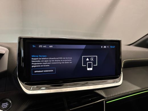 Peugeot 208 Hybrid 100 e-DCS6 GT Camera | Leder/Stof | Carplay | 17LMV | Dode hoek | Clima | Cruise | Carplay... ActivLease financial lease