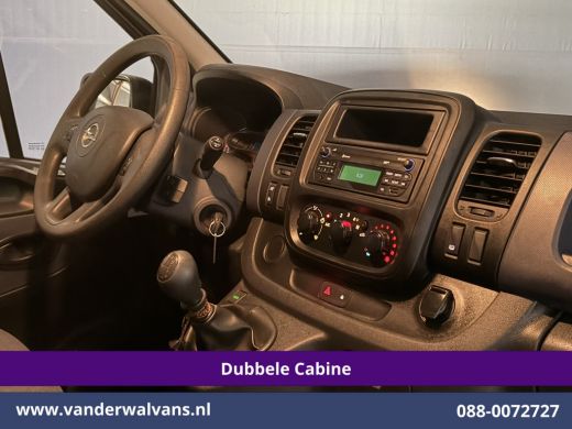 Opel Vivaro 1.6 CDTI 122pk L1H1 Dubbele Cabine Euro6 Airco | 6-Zits | LED | Cruisecontrol | Trekhaak ActivLease financial lease